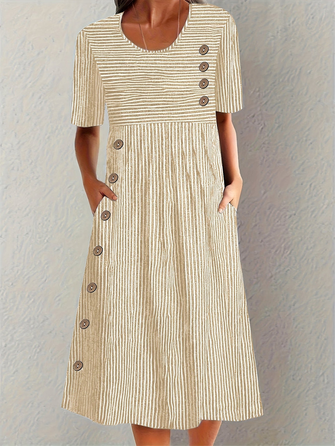 Cassandra | Vestido de Verão Listrado