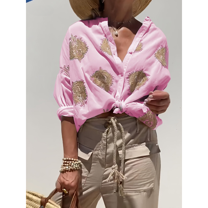 Carlyn – Blusa Estilosa e Elegante