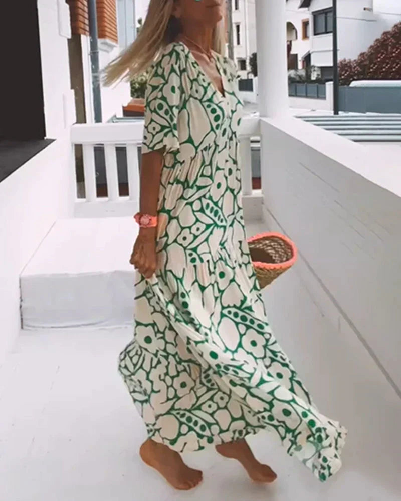 Christine | Vestido fluido e leve para o verão