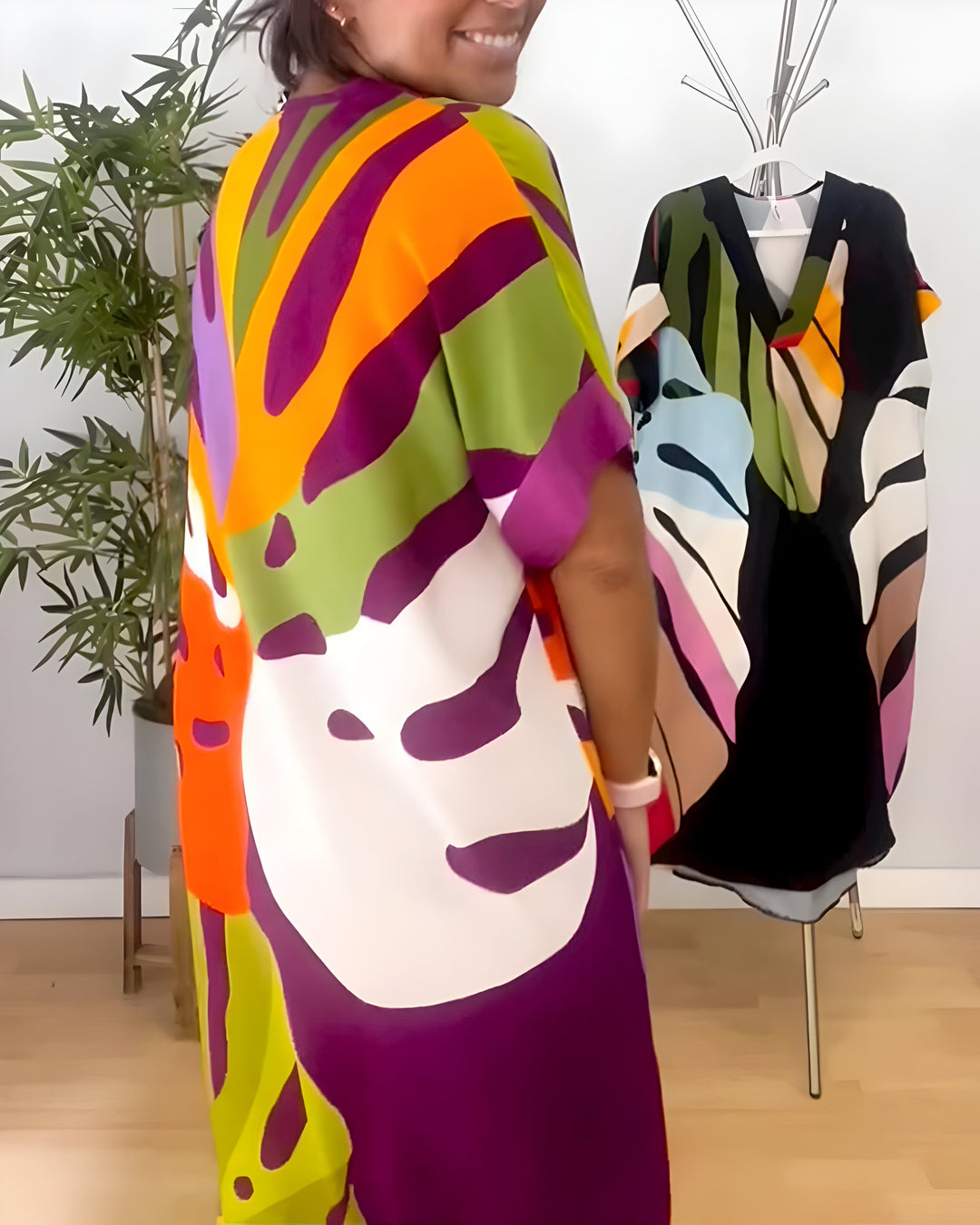 Tabitha - Vestido Colorido e Leve