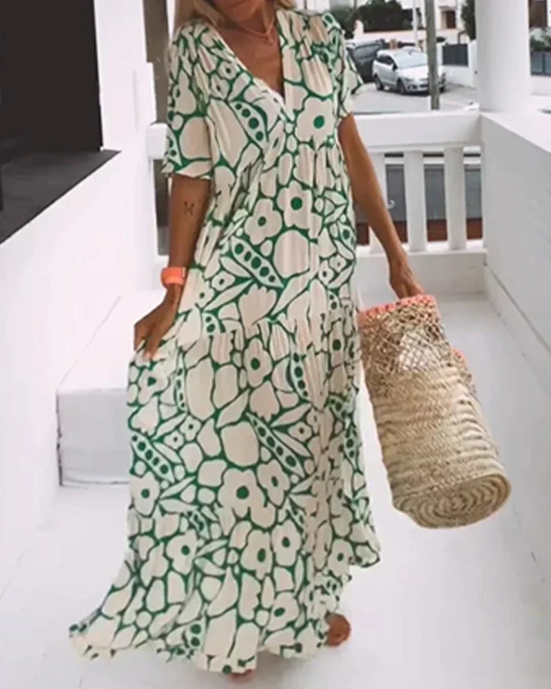 Christine | Vestido fluido e leve para o verão