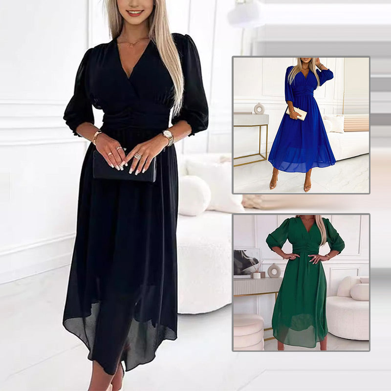 Xyla - Vestido leve para mulher de chiffon