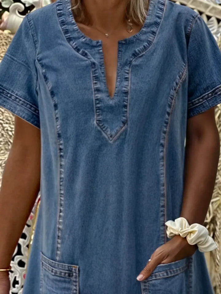 Maeve | Vestido de Denim Macio