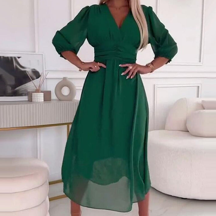 Xyla - Vestido leve para mulher de chiffon
