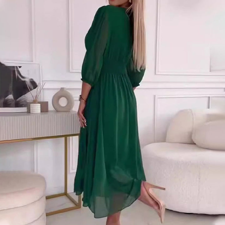 Xyla - Vestido leve para mulher de chiffon