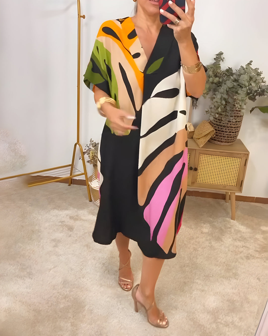 Tabitha - Vestido Colorido e Leve