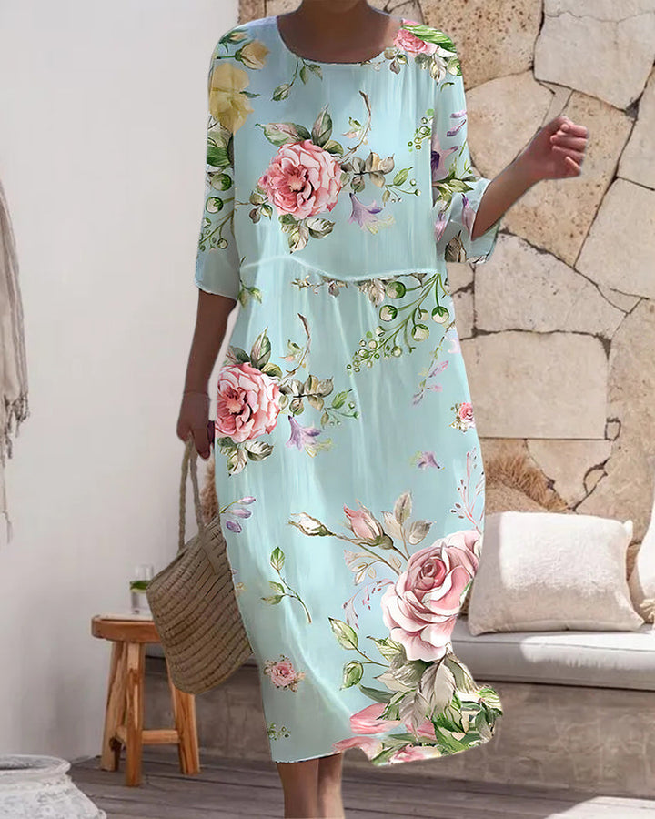 Alberta | Elegante vestido floral