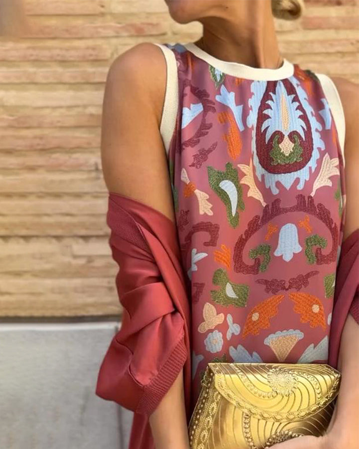 Bella - Conjunto de dois peças com estampa de estilo urbano