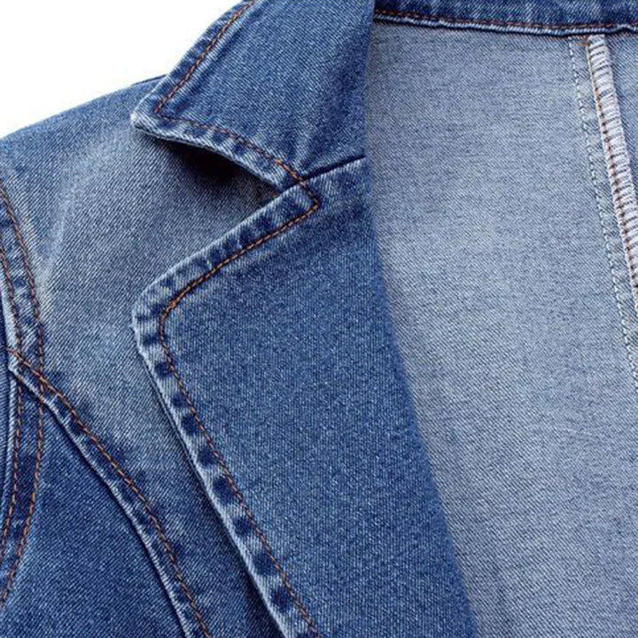 Marcia | Blazer de Denim Elegante para Mulheres