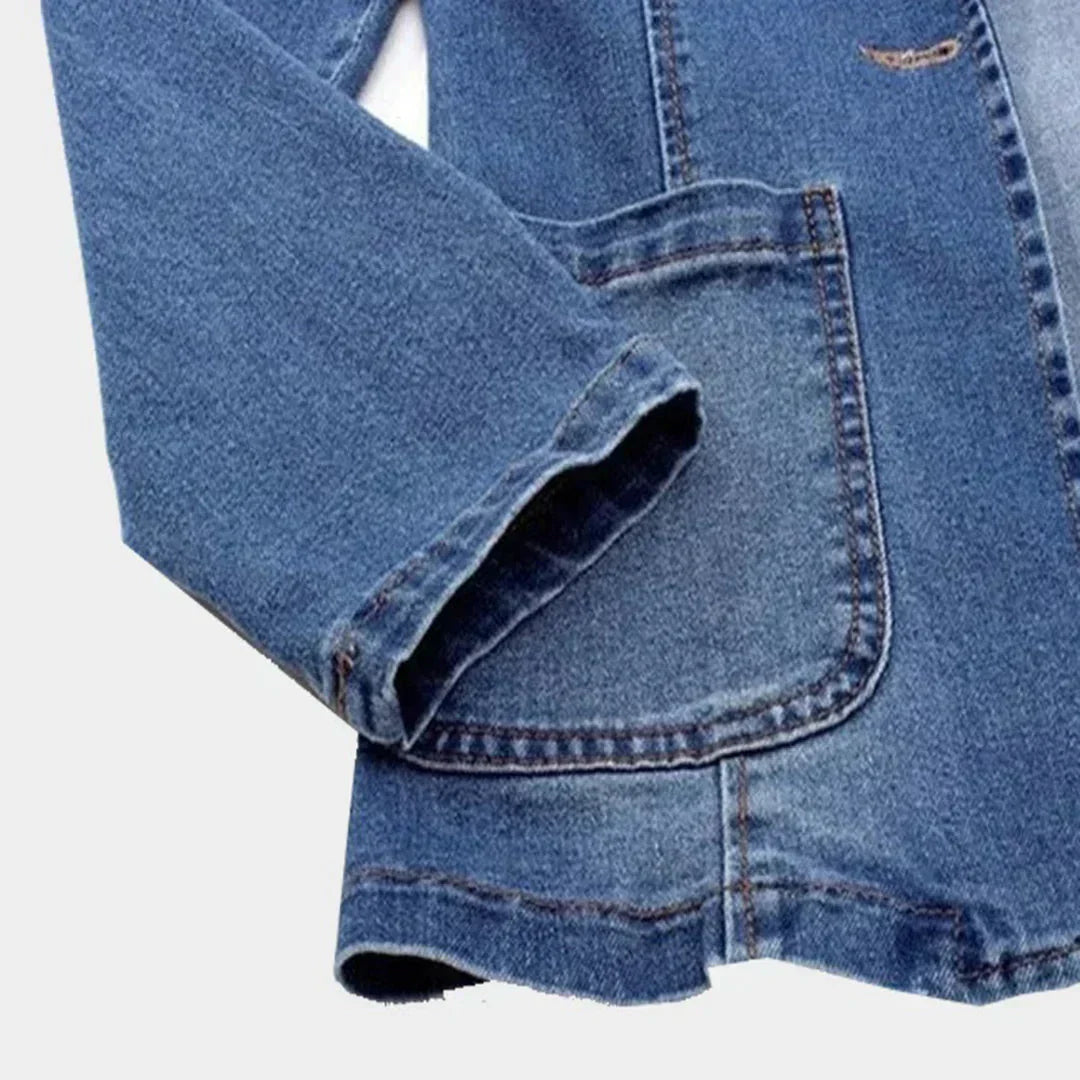 Marcia | Blazer de Denim Elegante para Mulheres