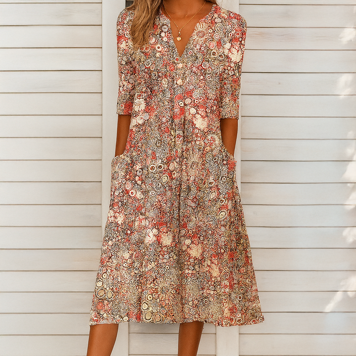 Eugenia | Vestido de Verão Atemporal
