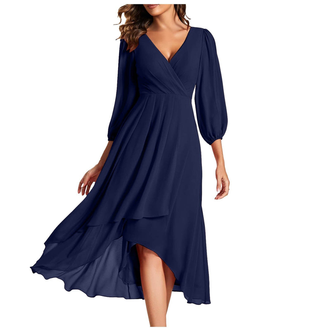 Marlene | Vestido com caimento assimétrico