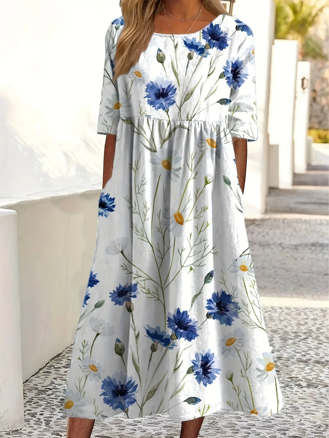 Louise | Vestido Floral Suave
