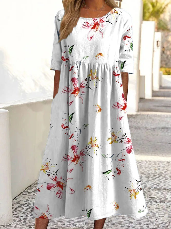 Louise | Vestido Floral Suave