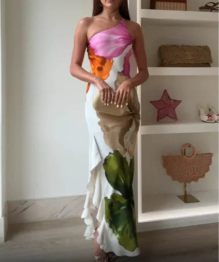 Paityn - Vestido de cocktail de verão para mulher