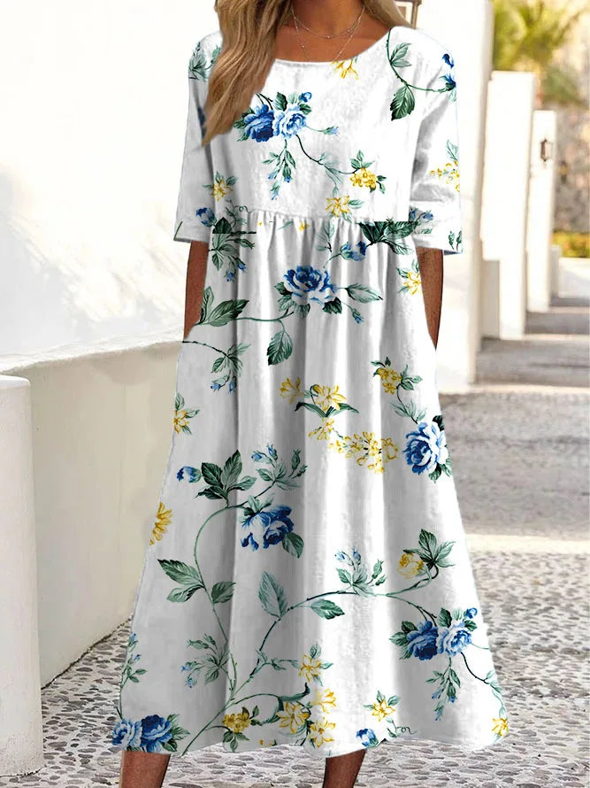 Louise | Vestido Floral Suave