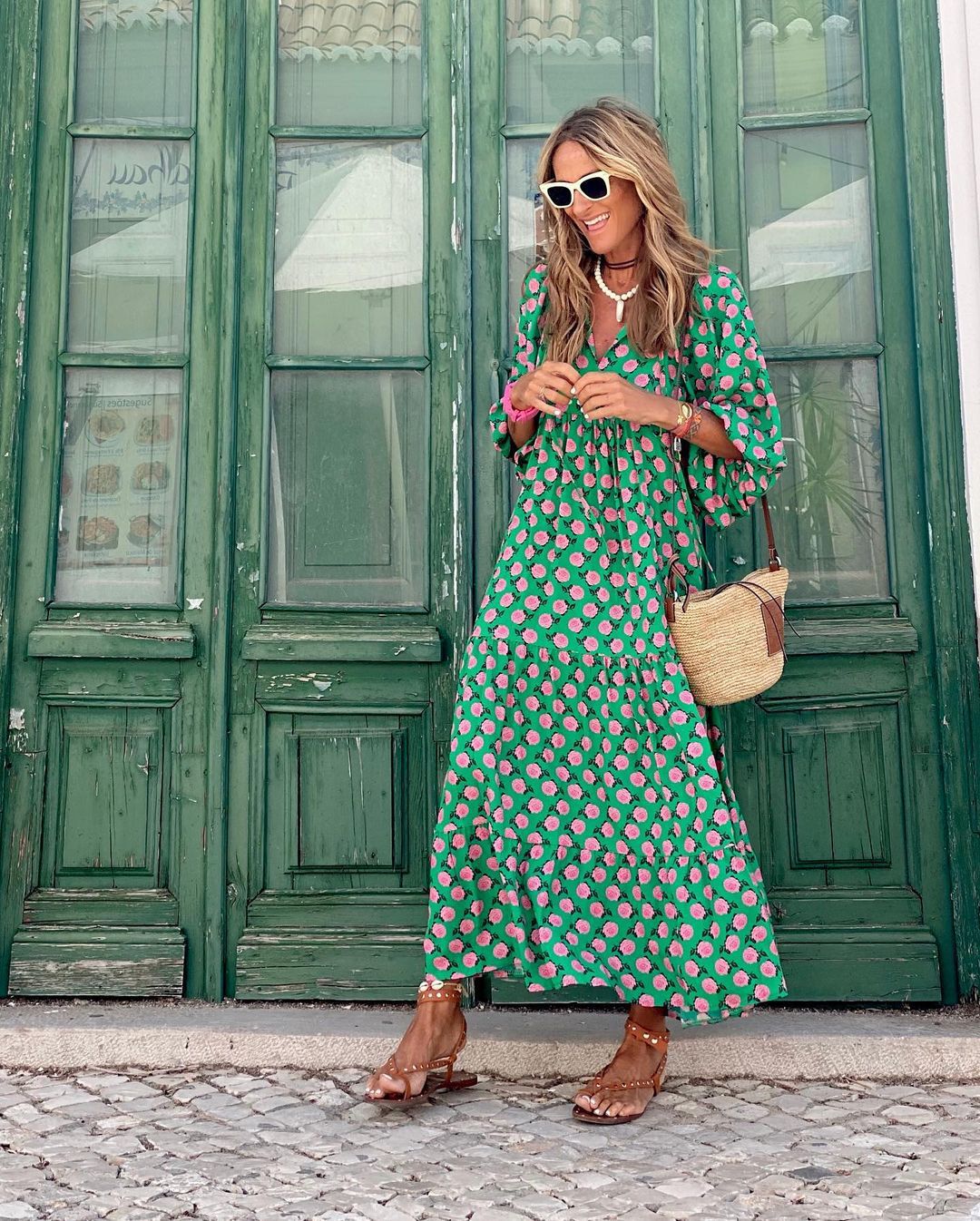 Jamie | Vestido de Verão Estampado Brincalhão