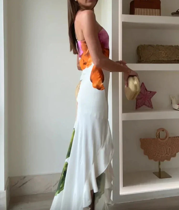 Paityn - Vestido de cocktail de verão para mulher