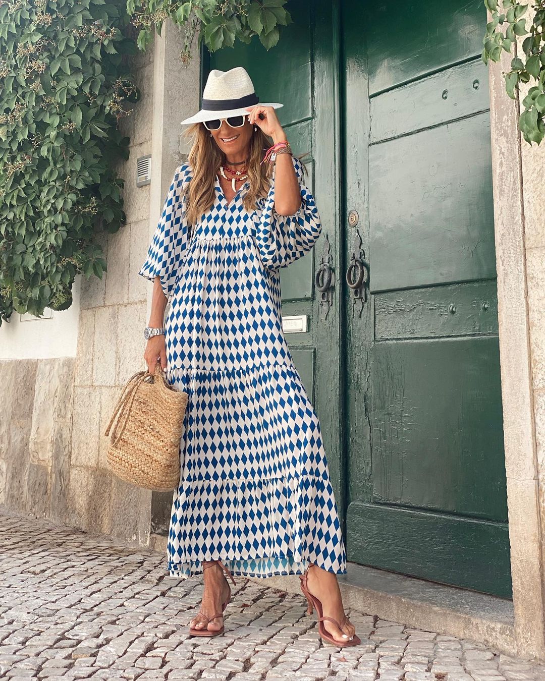 Jamie | Vestido de Verão Estampado Brincalhão