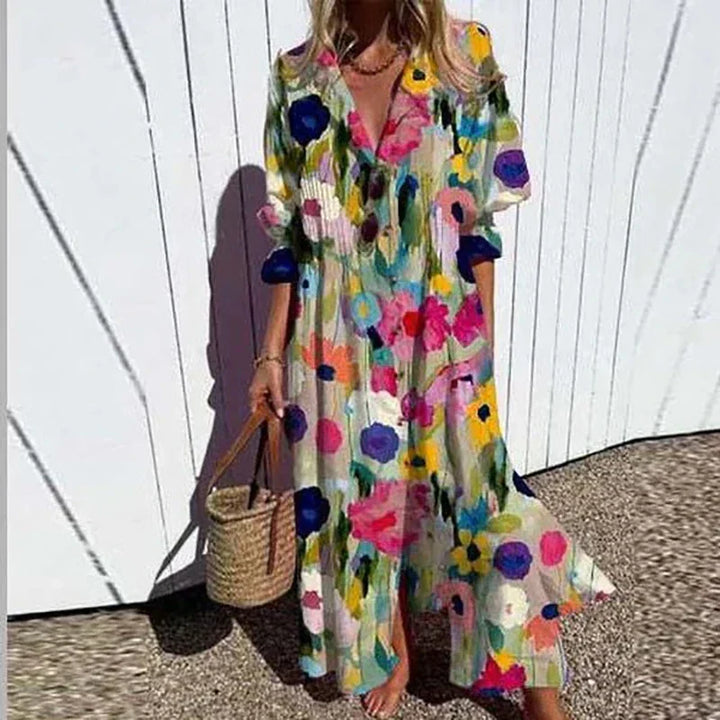 Diara | Vestido Bohemian Luxe Primavera