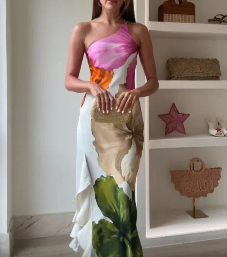 Paityn - Vestido de cocktail de verão para mulher