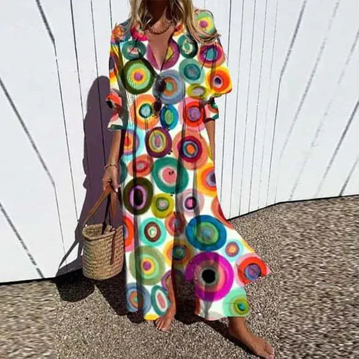 Diara | Vestido Bohemian Luxe Primavera