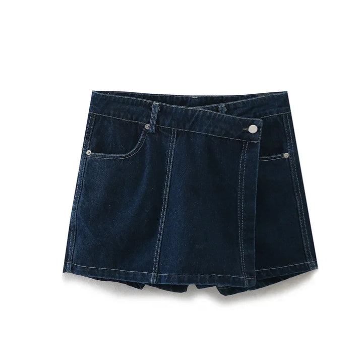 Laura | Conjunto de Denim com Decote em V