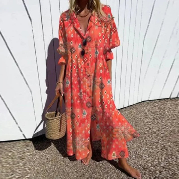 Diara | Vestido Bohemian Luxe Primavera