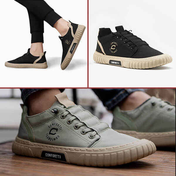 BreezeWalk - Sapatos Masculinos Leves
