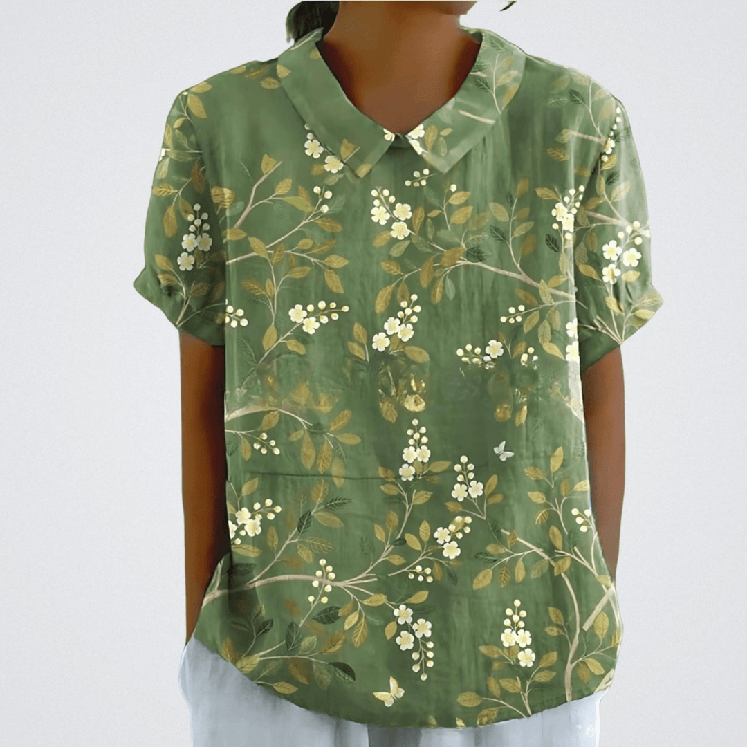 Karen - Blusa Floral Estilosa