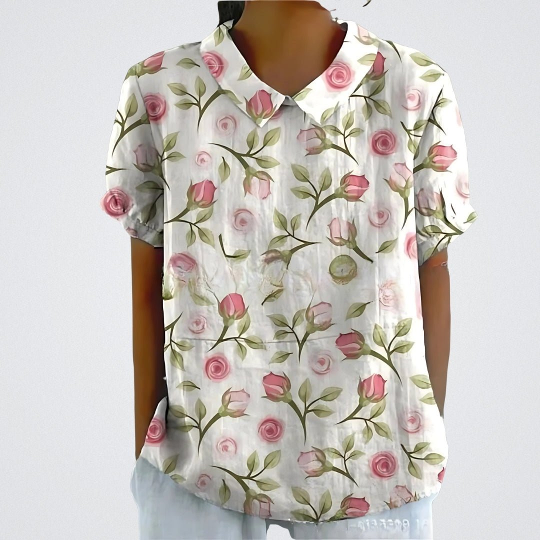 Karen - Blusa Floral Estilosa
