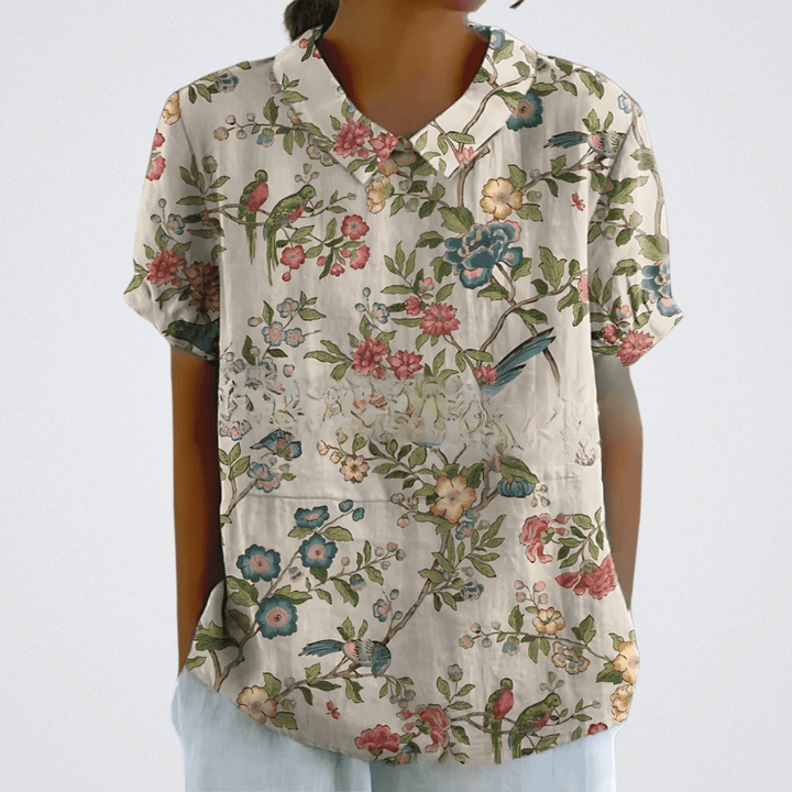 Karen - Blusa Floral Estilosa