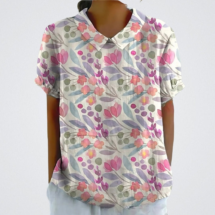Karen - Blusa Floral Estilosa