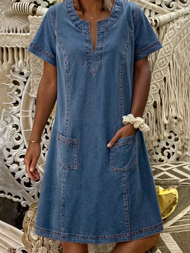 Maeve | Vestido de Denim Macio