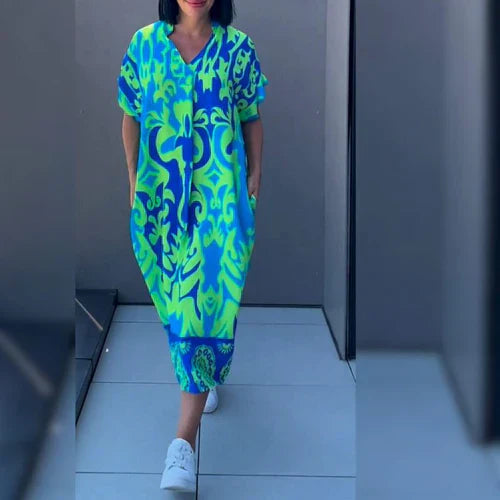 Elena - Elegante vestido floral