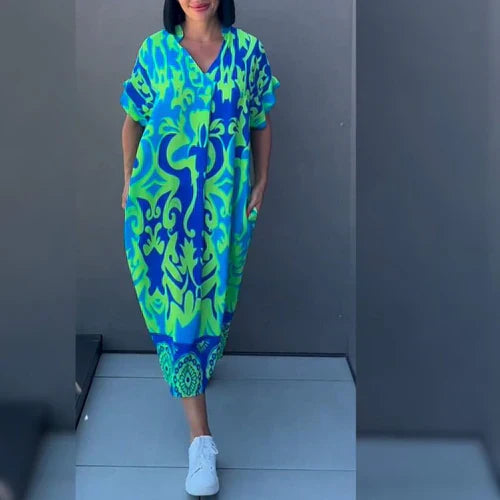 Elena - Elegante vestido floral