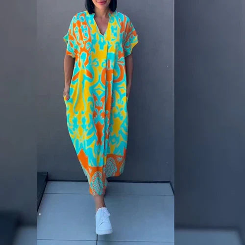 Elena - Elegante vestido floral